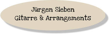 Jürgen Sieben Gitarre & Arrangements